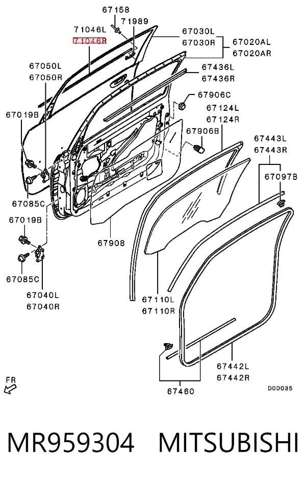  MR959304 Mitsubishi