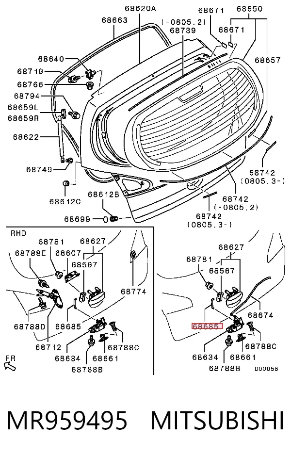  MR959495 Mitsubishi