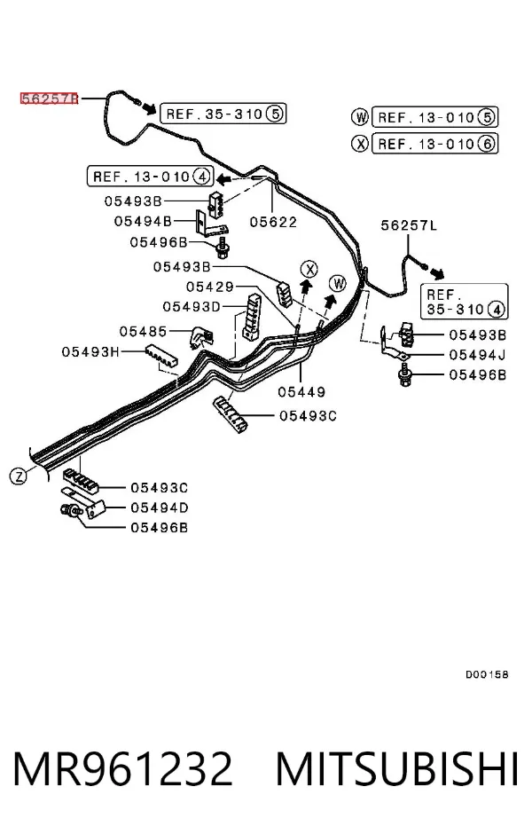  MR961232 Mitsubishi