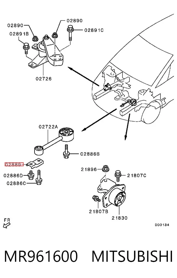  MR961600 Mitsubishi