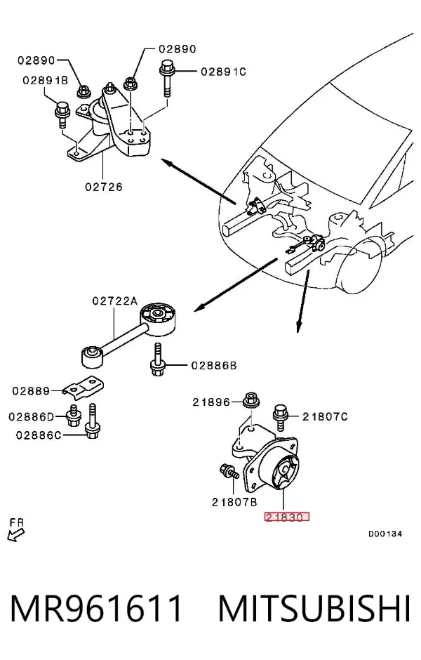  MR961611 Mitsubishi