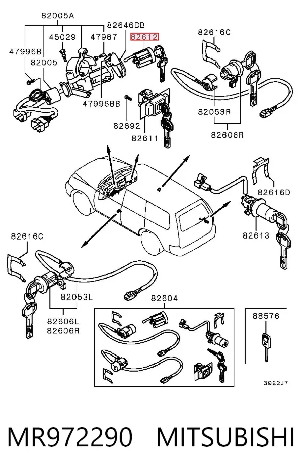  MR972290 Mitsubishi