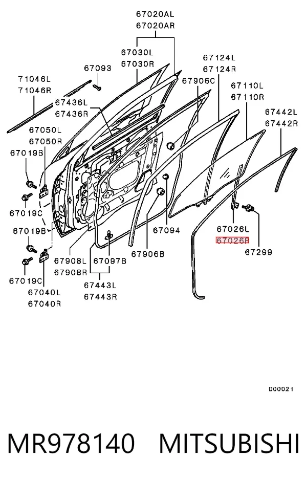  MR978140 Mitsubishi