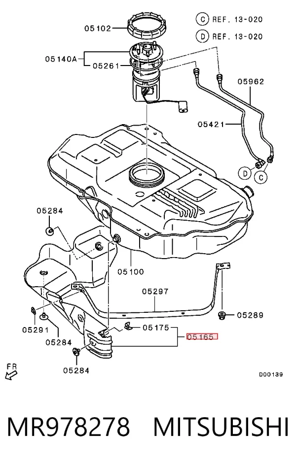  MR978278 Mitsubishi