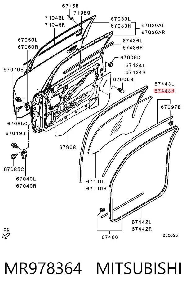  MR978364 Mitsubishi