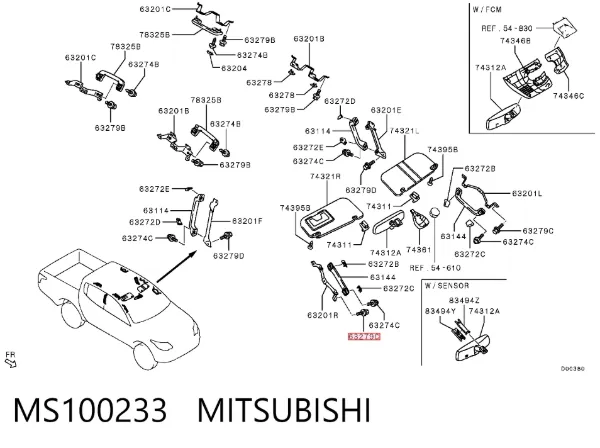  MS100233 Mitsubishi