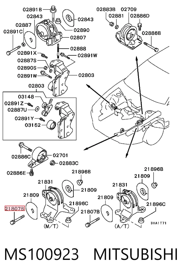  MS100923 Mitsubishi
