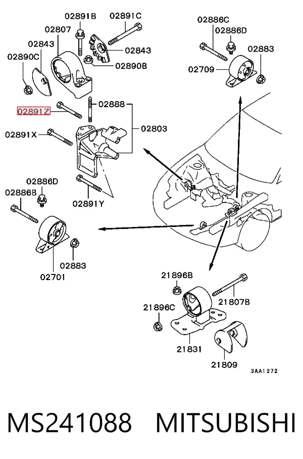 MS241088 Mitsubishi