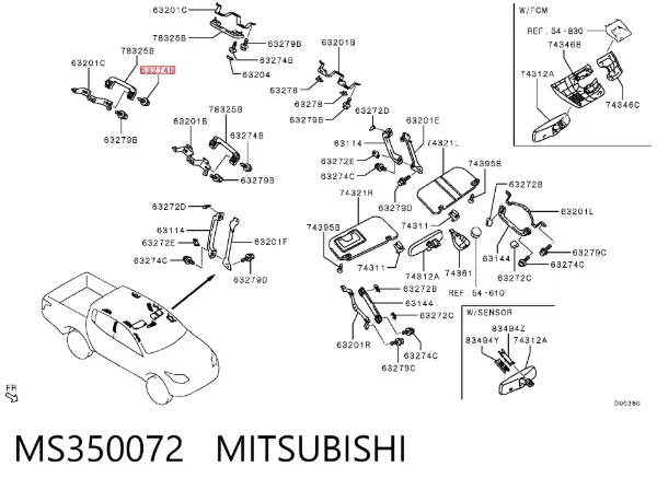  MS350072 Mitsubishi