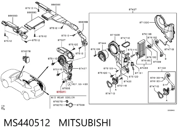  MS440512 Mitsubishi