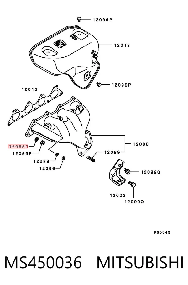  MS450036 Mitsubishi