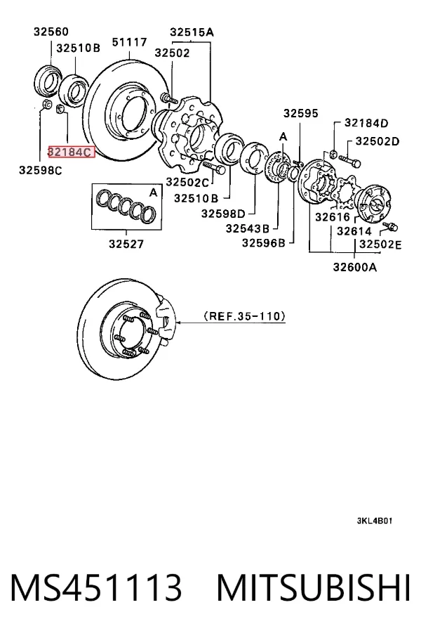  MS451113 Mitsubishi