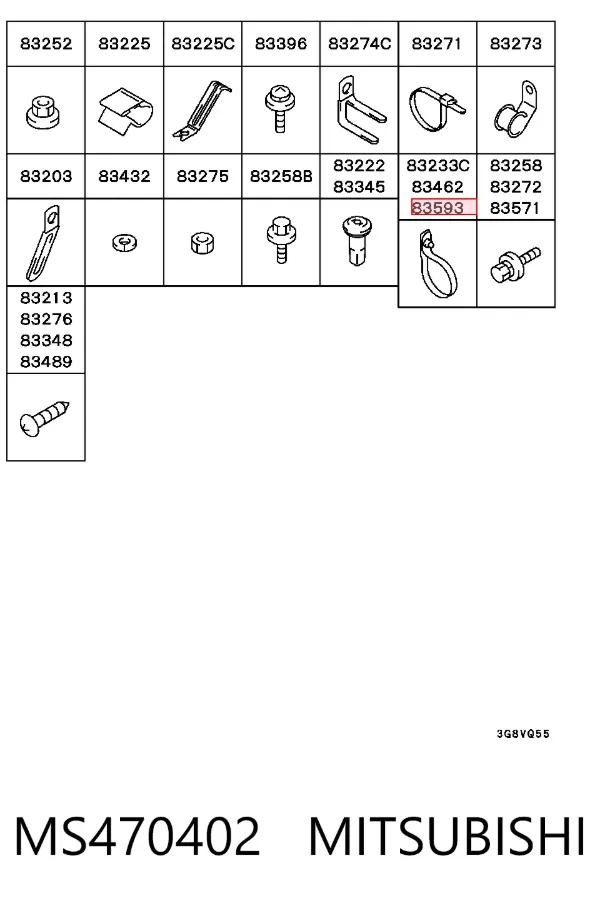  MS470402 Mitsubishi