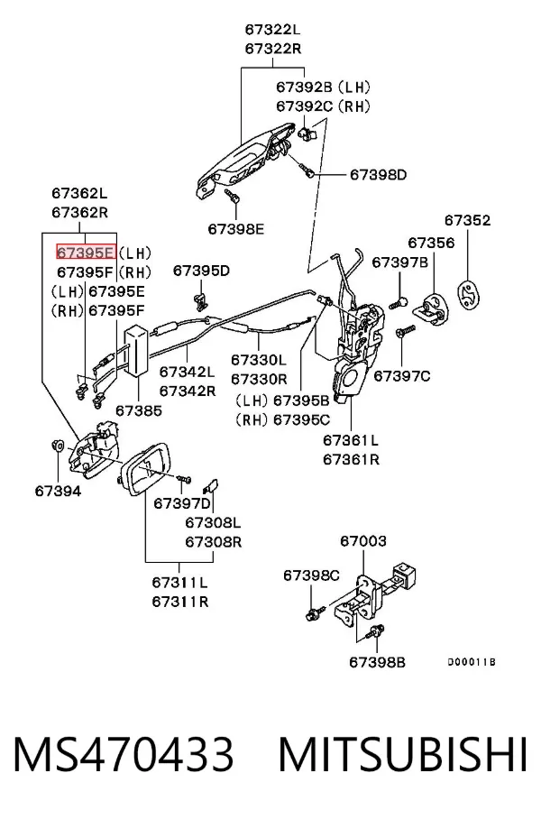  MS470433 Mitsubishi