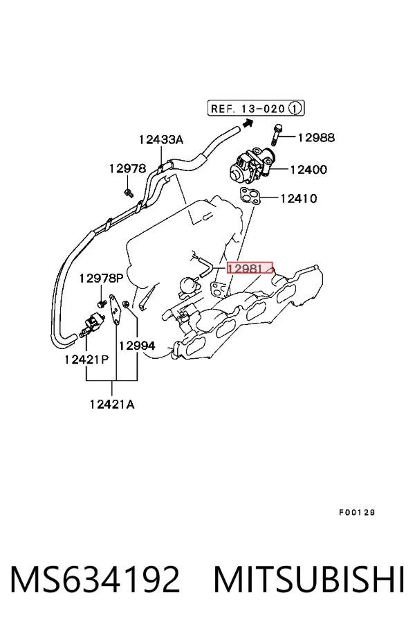  MS634192 Mitsubishi