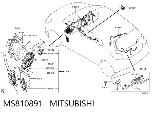  MS810891 Mitsubishi
