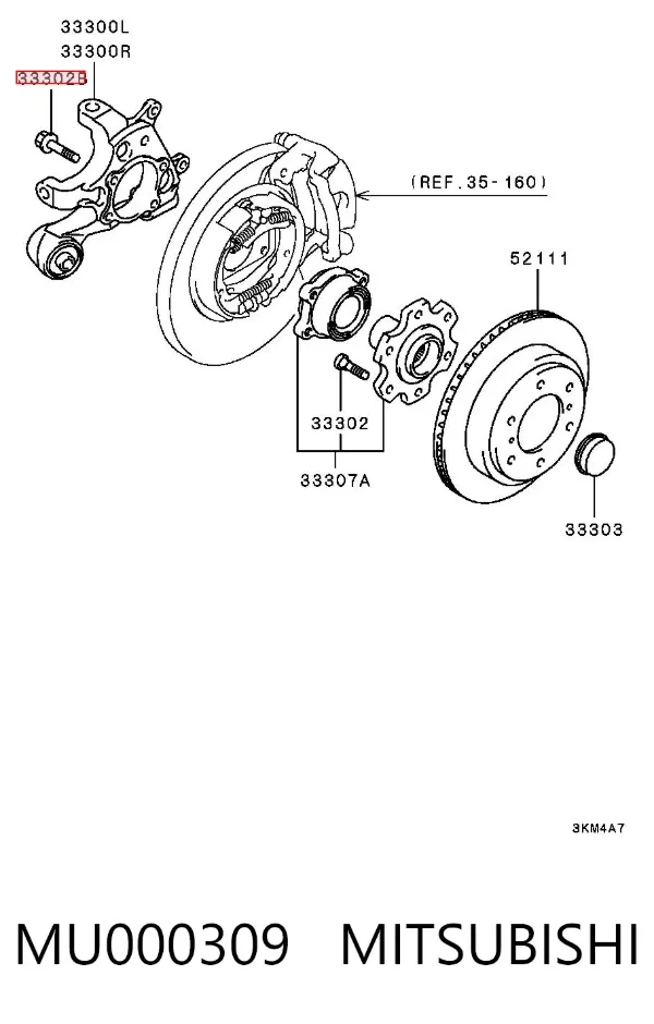  MU000309 Mitsubishi