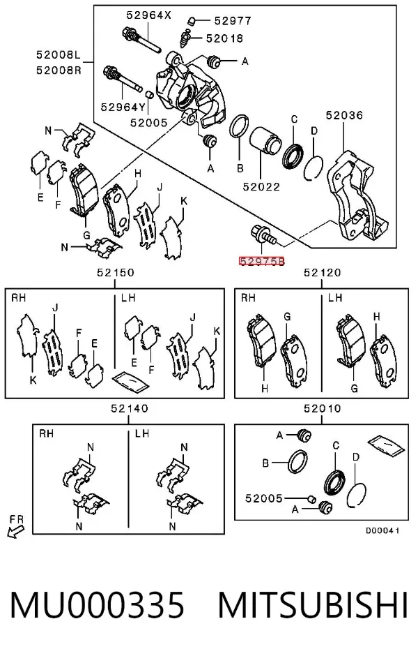  MU000335 Mitsubishi