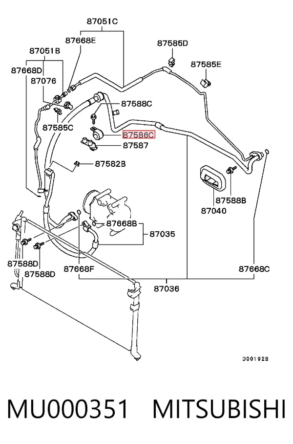  MU000351 Mitsubishi