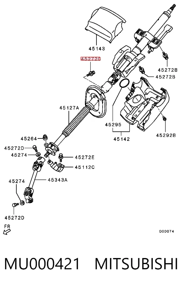  MU000421 Mitsubishi