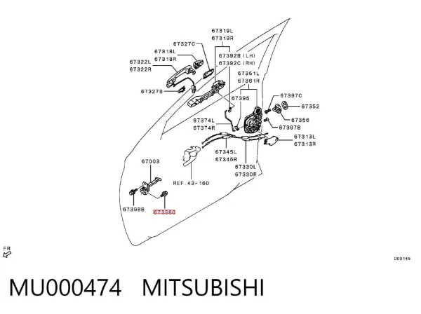  MU000474 Mitsubishi