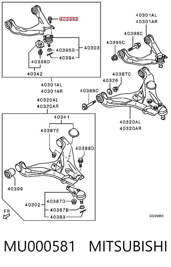  MU000581 Mitsubishi