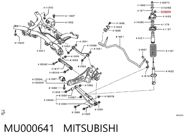  MU000641 Mitsubishi