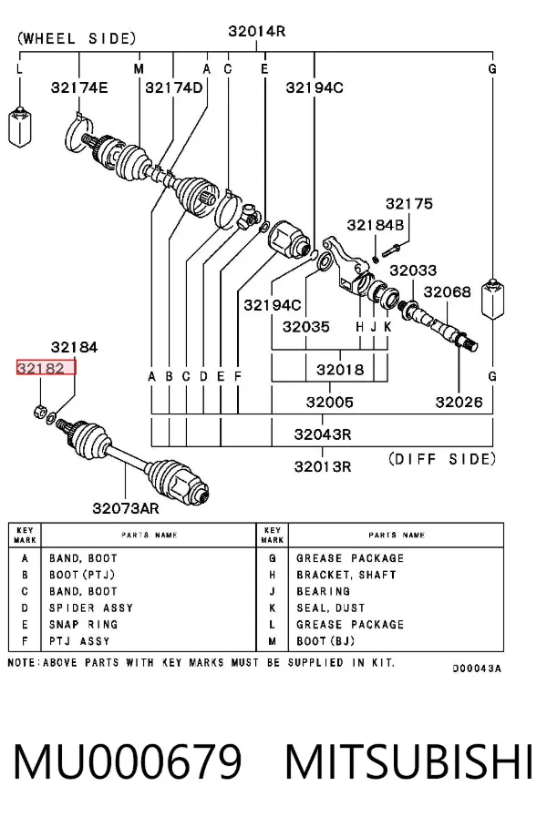  MU000679 Mitsubishi