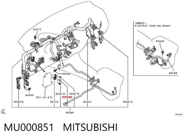  MU000851 Mitsubishi