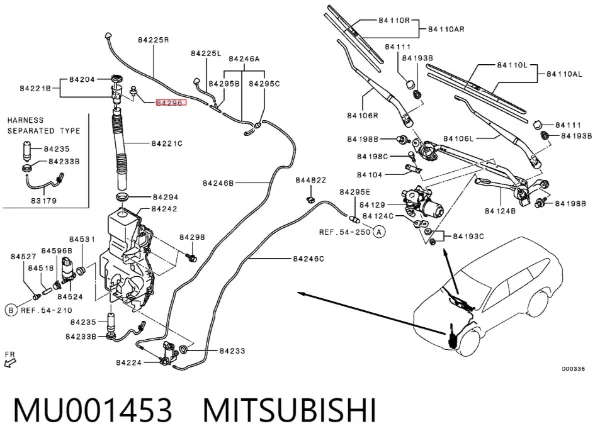  MU001453 Mitsubishi
