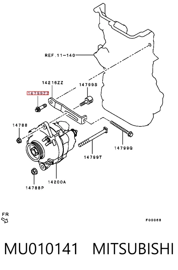  MU010141 Mitsubishi