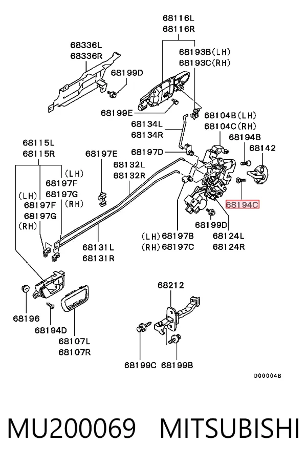  MU200069 Mitsubishi