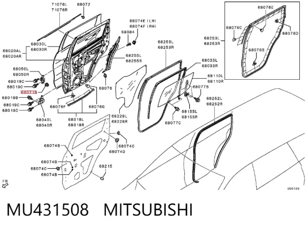  MU431508 Mitsubishi