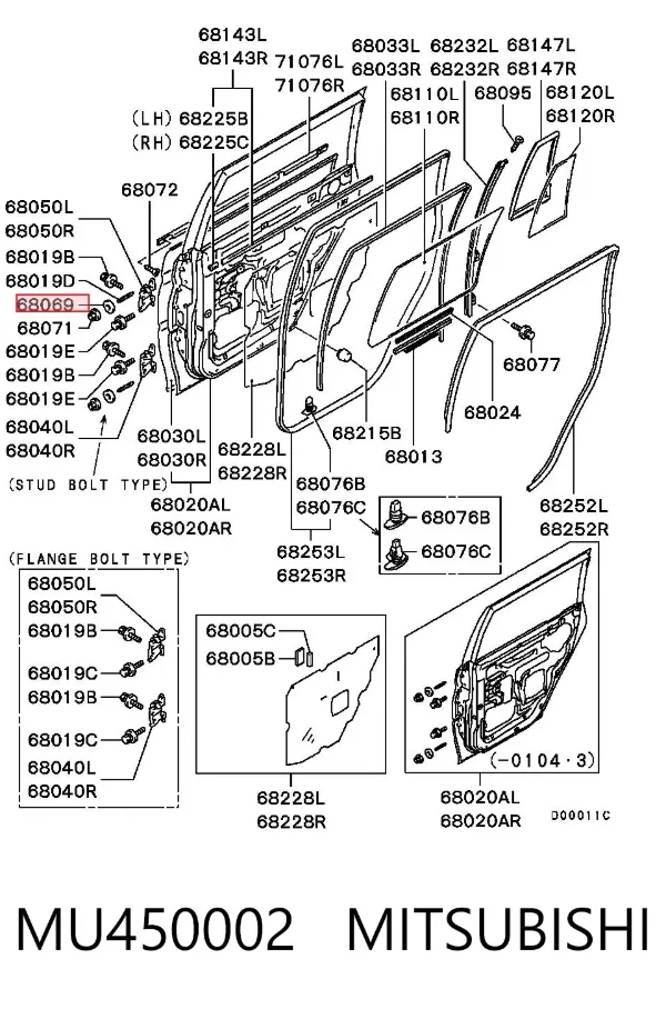  MU450002 Mitsubishi