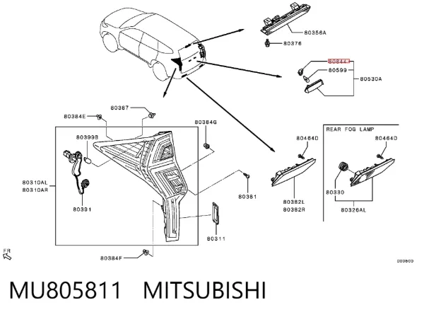  MU805811 Mitsubishi