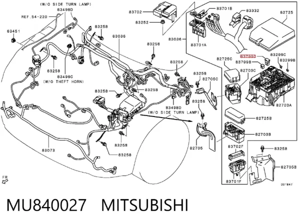 Dispositivo de segurança MU840027 Mitsubishi