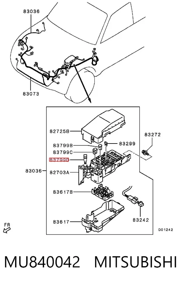  MU840042 Mitsubishi