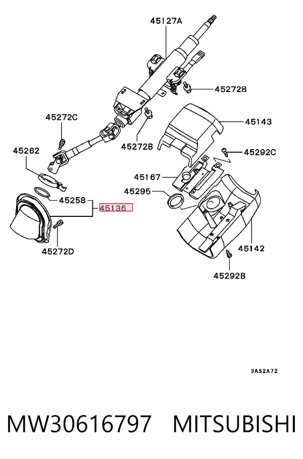  MW30616797 Mitsubishi