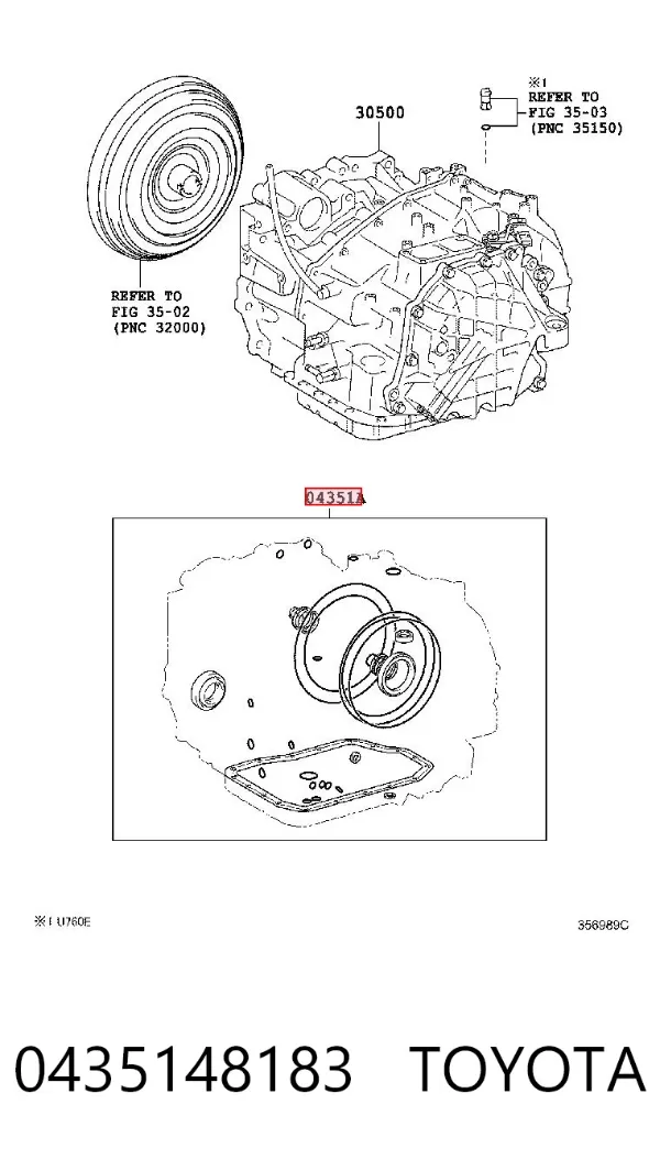  0435148183 Toyota