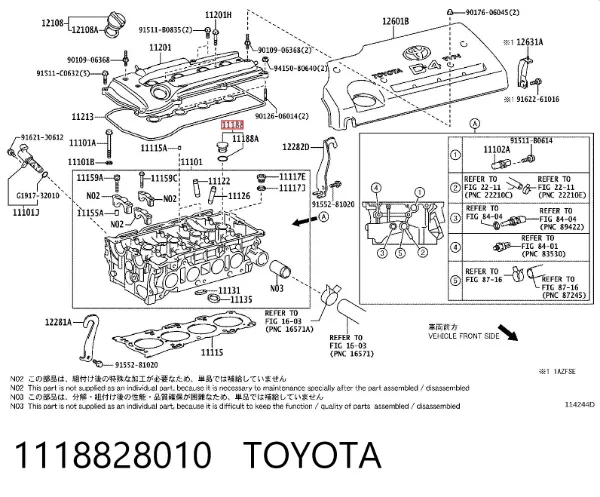  1118828010 Toyota
