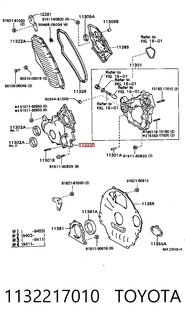  1132217010 Toyota