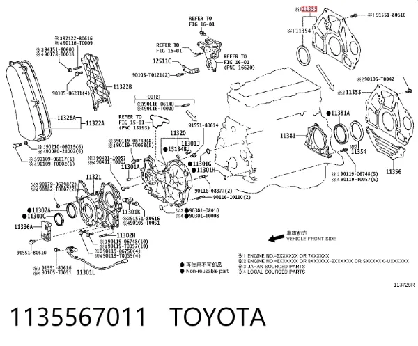  1135567011 Toyota