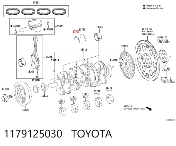  1179125030 Toyota