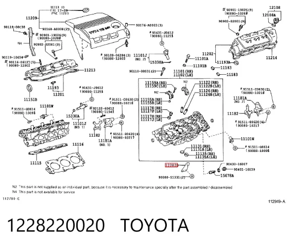  1228220020 Toyota