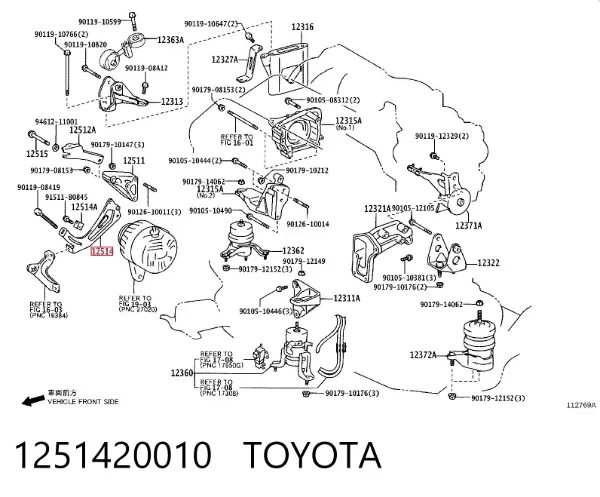  1251420010 Toyota