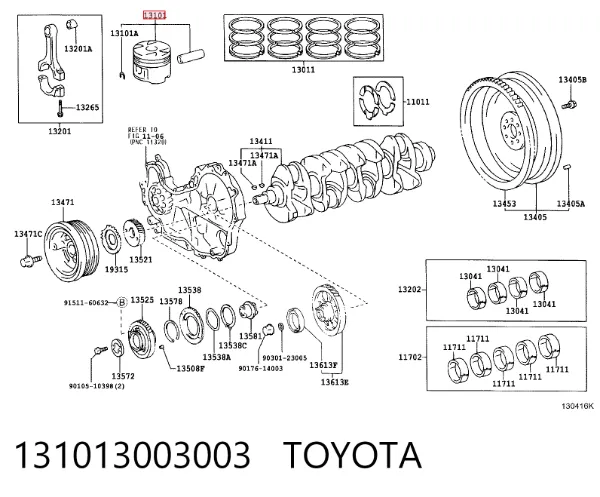  131013003003 Toyota