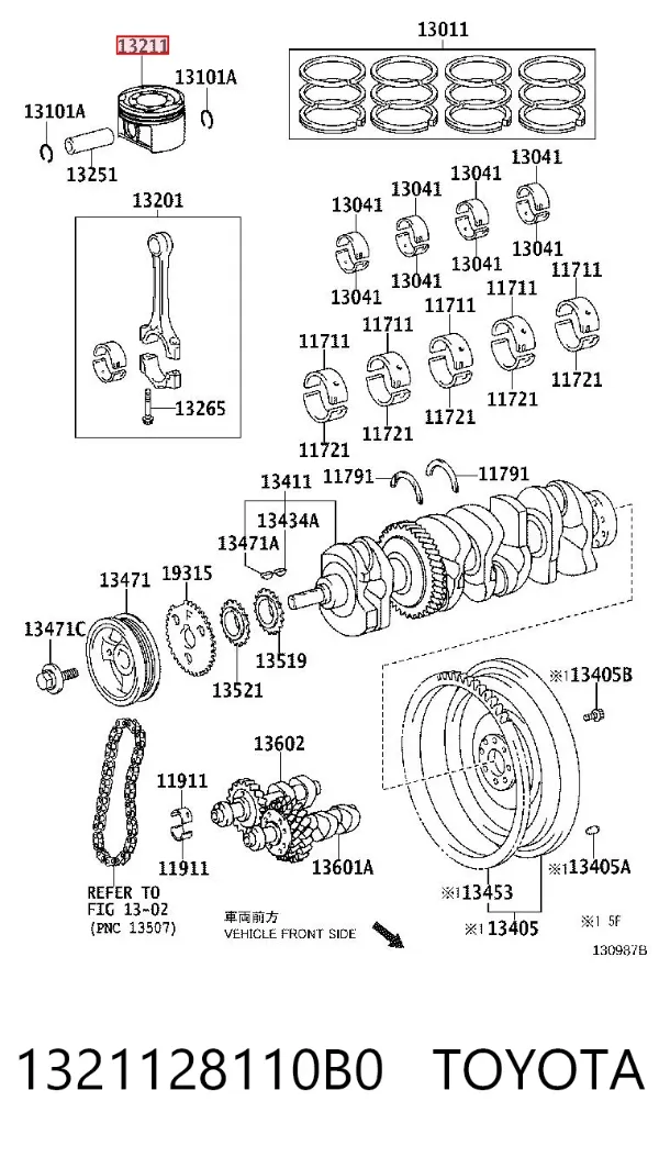  1321128110B0 Toyota