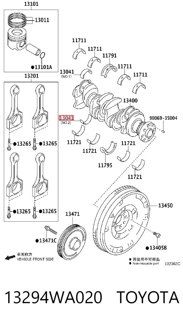  13294WA020 Toyota
