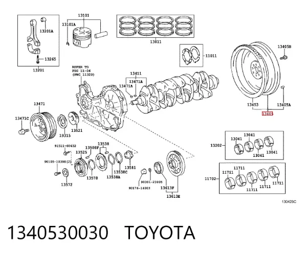 Volante de motor Toyota Hilux KUN15