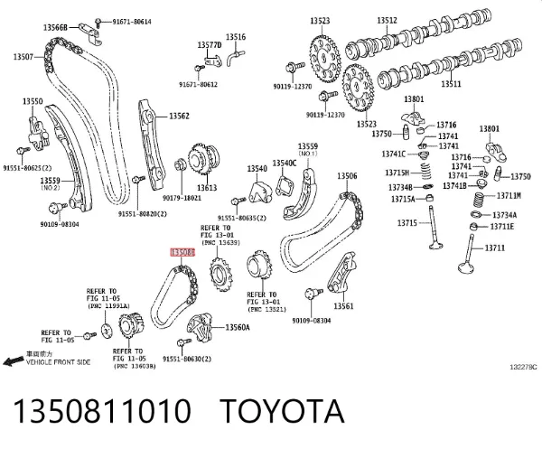  1350811010 Toyota